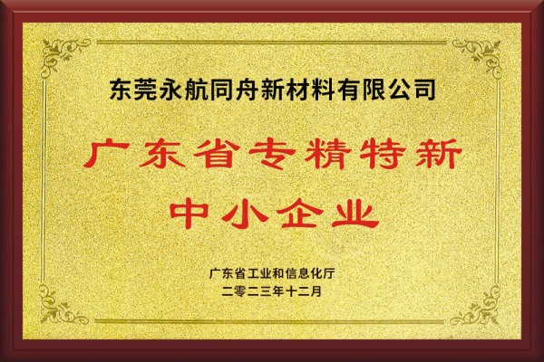 專(zhuān)精特新中小企業(yè)